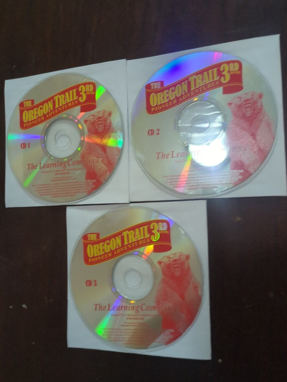 Oregon Trail 3rd Edition: Pioneer Adventures PC CD-Rom Windows Mac Game 3 discs